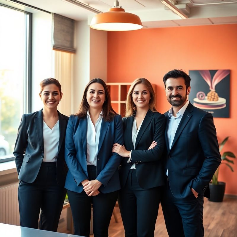 Echipa Studio Popescu — patru consultanți fiscali în biroul din Brașov